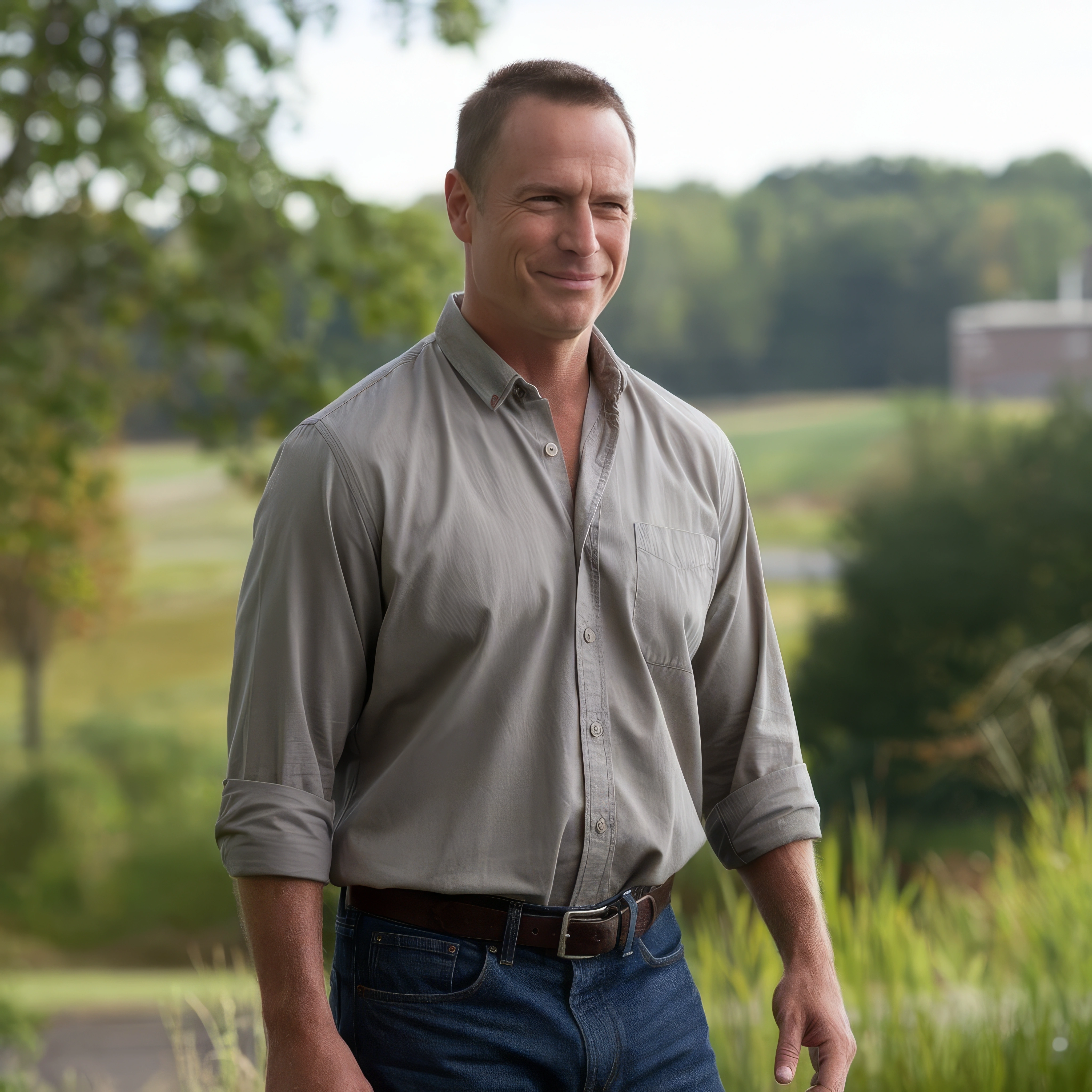 Excavation Pro LA professional client standing outdoors after a completed excavation and site preparation project