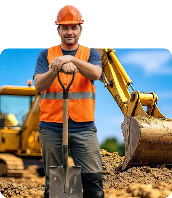 Excavation Pro LA professional excavation worker on site showcasing skilled excavation services in Los Angeles