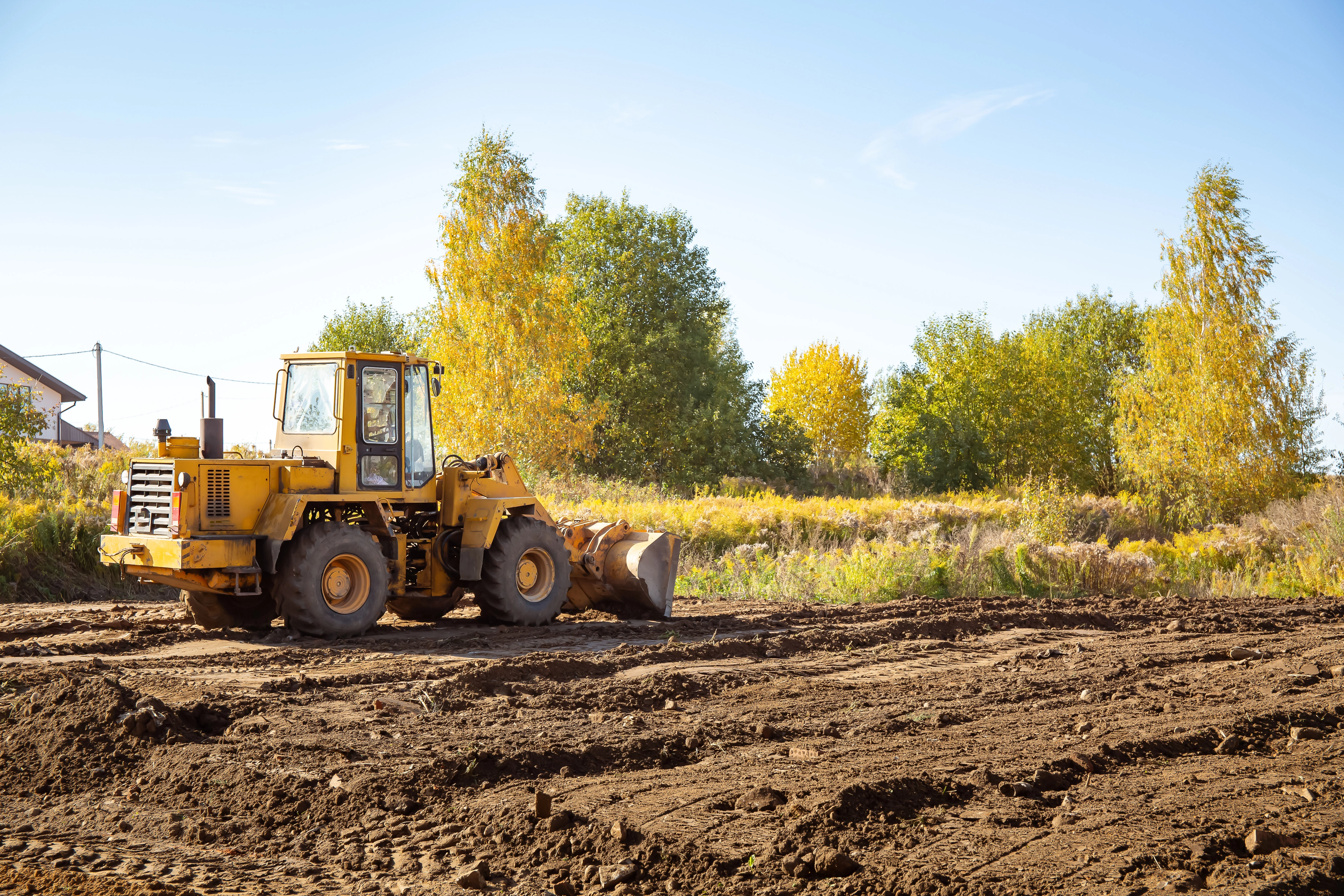 land leveling for construction by excavation pro la Los Angeles
